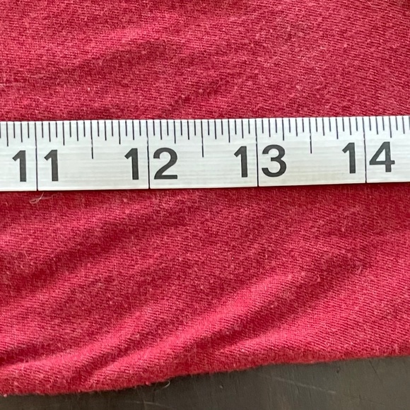 Columbia women’s t-shirt 3/4 sleeves red with sheet print, size XL, red - Picture 5 of 8